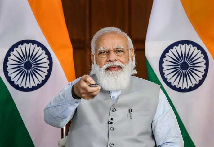 Narendra Modi, primer ministro de India.