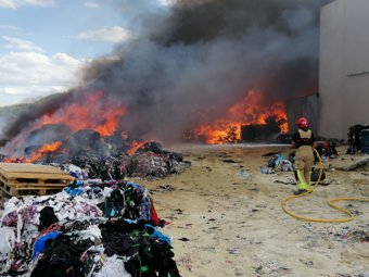 Incendio en Cehegín