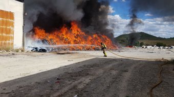 Incendio en Cehegín