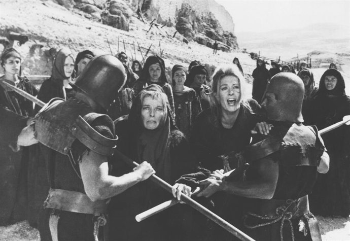 Imagen de la película Las Troyanas