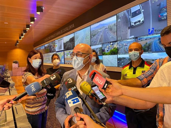 El director del Servei Catal de Trnsit (SCT), Ramon Lamiel