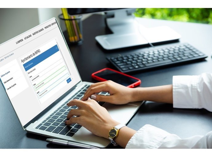 Sistema telemático de cita previa de Inpro.