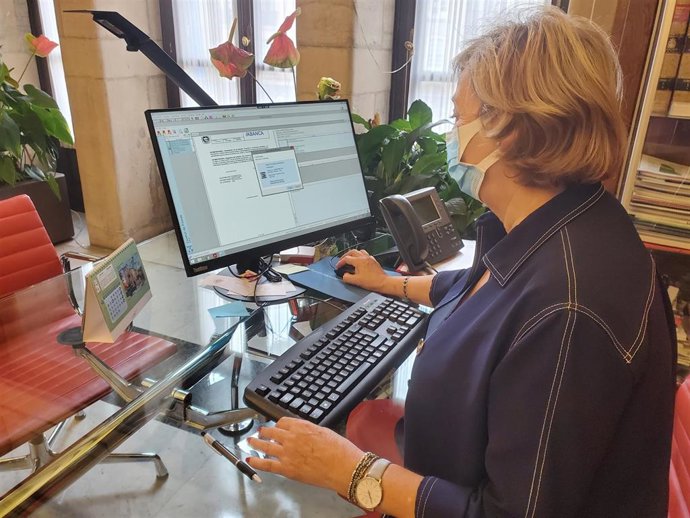 La alcaldesa de Avilés, Mariví Monteserín