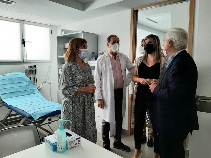 Visita al centro de salud de Baeza.