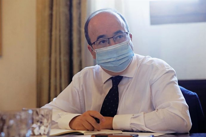 El ministro de Cultura y Deporte, Miquel Iceta.