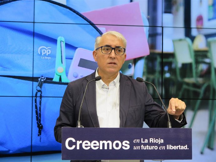 Jesús Ángel Garrido, portavoz del Grupo Parlamentario Popular