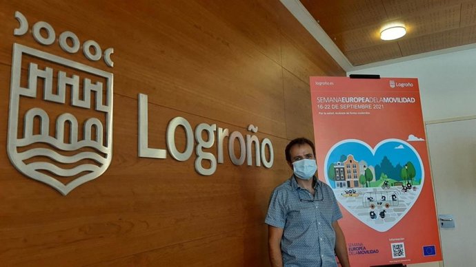 Jaime Caballero, concejal de Desarrollo Urbano Sostenible del Ayuntamiento de Logroño