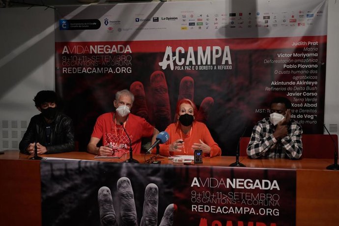 La periodista Rosa María Calaf, el fotoperiodista Javier Corso y el escritor Juan Tomás Ávila participan en la Red Acampa