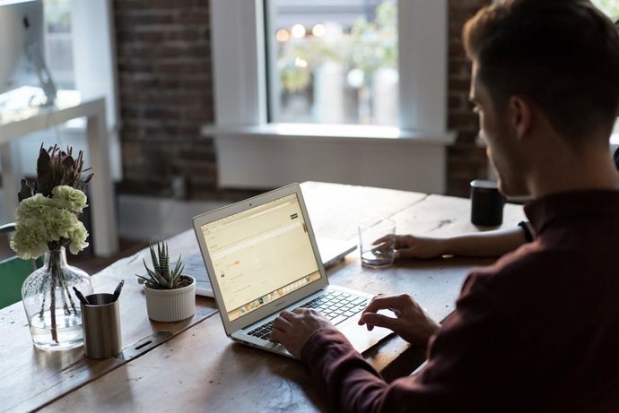 Archivo - Imagen de recurso de teletrabajo
