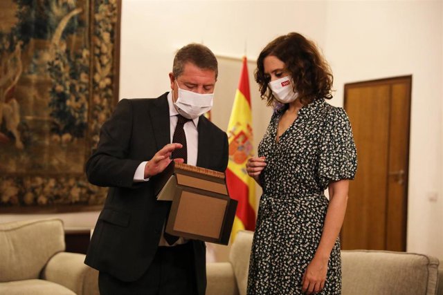 Isabel Díaz Ayuso con Emiliano García-Page