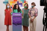 Podemos pide a la Junta partidas presupuestarias "suficientes para blindar la educación y sanidad pública"
