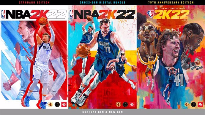 El videojuego NBA 2K22 ya está disponible en España.