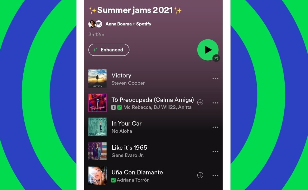 Spotify lanza la función Ampliar para completar las listas con