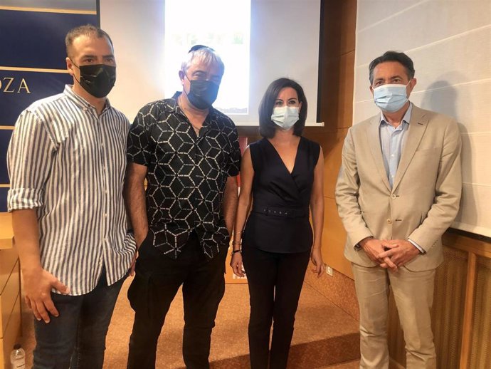 Presentación del concierto de Tako en la DPZ, que tendrá lugar el domingo, 12 de septiembre, en Ejea de los Caballeros