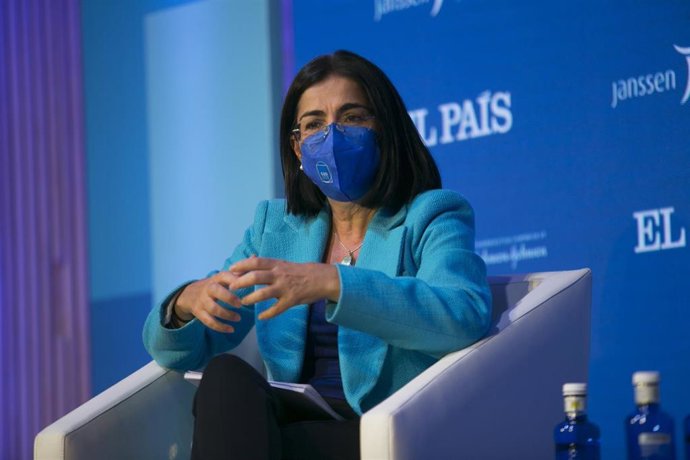 Carolina Darias, ministra de Sanidad del Gobierno de España.
