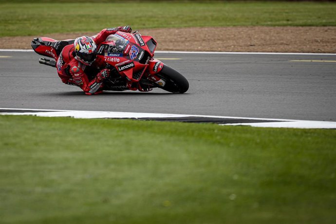 El piloto australiano Jack Miller en el Gran Premio de Gran Bretaña 2021