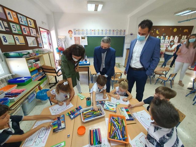 Inauguración del curso en el colegio Nuestra Señora del Rosario.