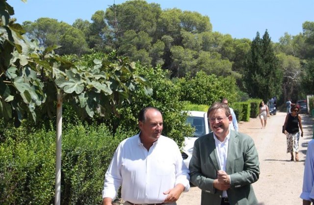 Jose Vicente Morata y Ximo Puig