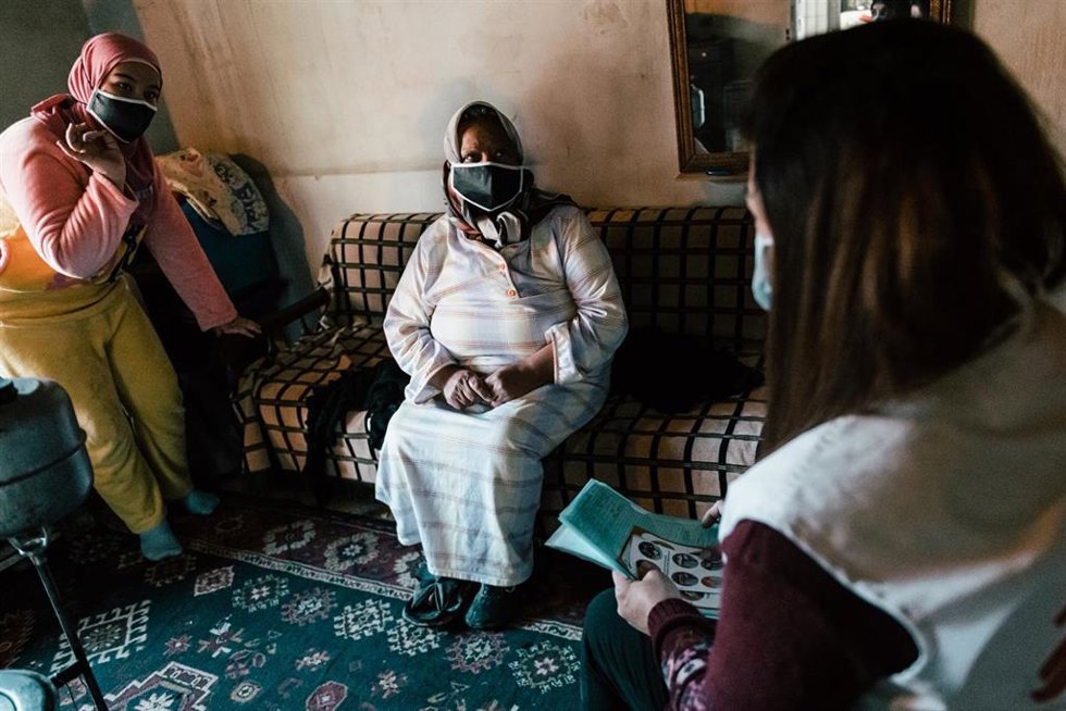 Archivo - Atención de MSF a pacientes en Hermel, en el valle de la Bekaa