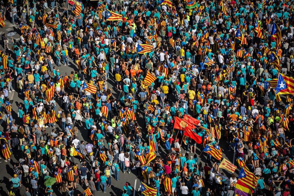 Archivo - Diada de 2019