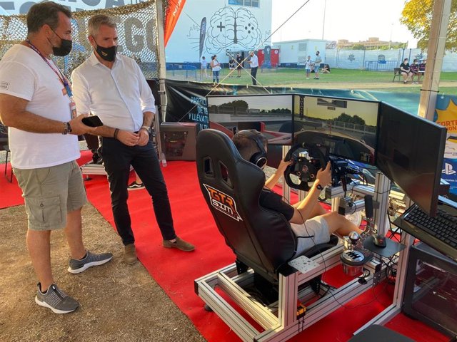 El vicepresidente primero de la Diputación de Málaga y diputado de Educación y Juventud, Juan Carlos Maldonado, en ‘Road to Gamepolis’