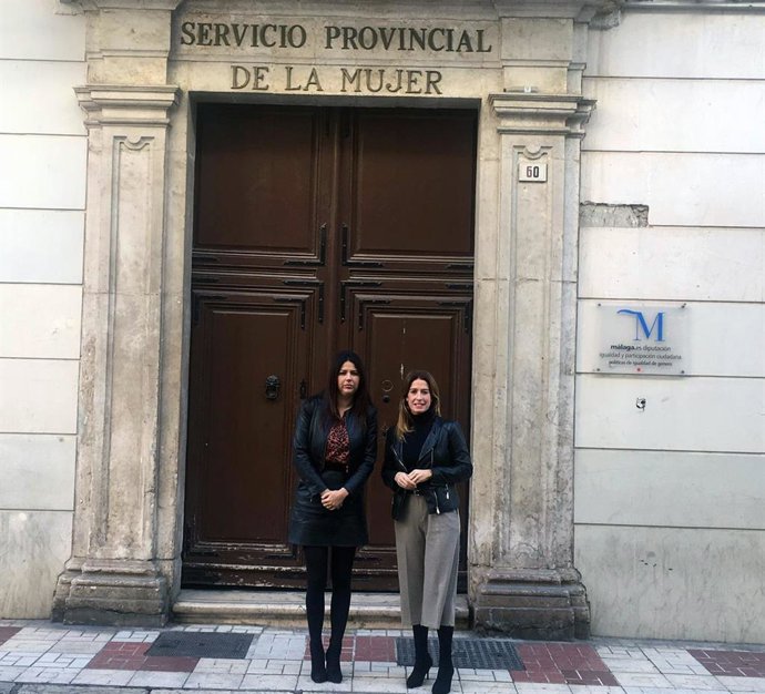 Irene Díaz, diputada provincial socialista, en en Servicio Provincial de la Mujer