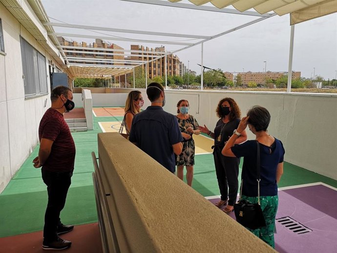 Visita al CEIP 'Marie Curie'