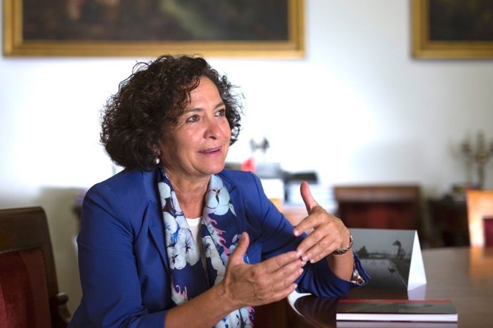 La rectora de la Universidad de Granada, Pilar Aranda.