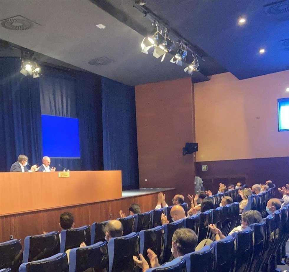 El Consejo Territorial del PAR celebrado este sábado en la Residencia Escolar Pignatelli de Zaragoza.