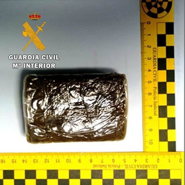Droga incautada por la Guardia Civil