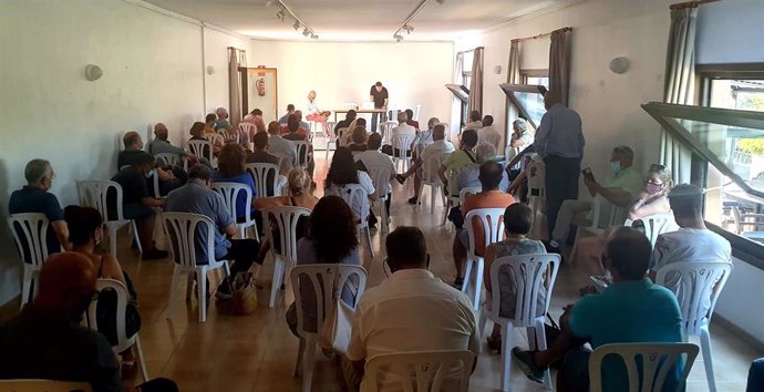 Reunión del Consejo General de El PI de Mallorca en el Casal de Cultura de Costitx.