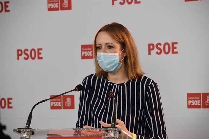 La eurodiputada y portavoz regional del PSOE, Cristina Maestre.