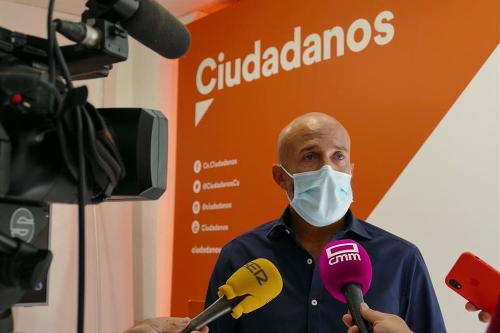 El coordinador provincial de Ciudadanos en Toledo, David Muñoz Zapata.