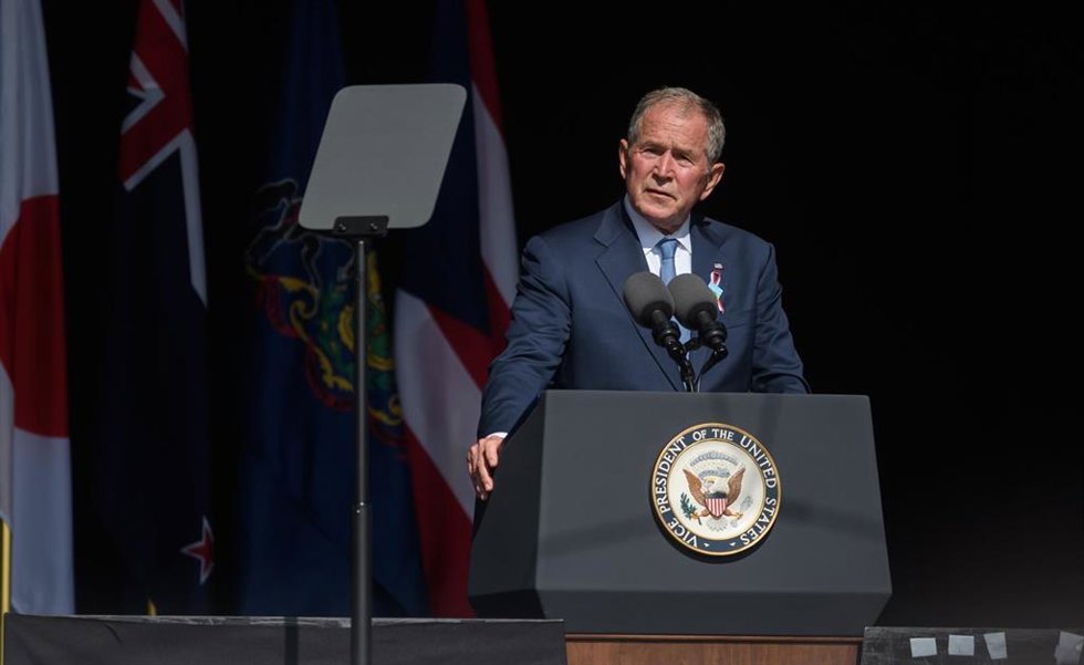 El expresidente estadounidense George W. Bush
