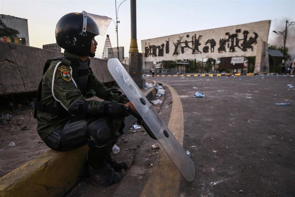 Archivo - Miembro de las Fuerzas de Seguridad de Irak