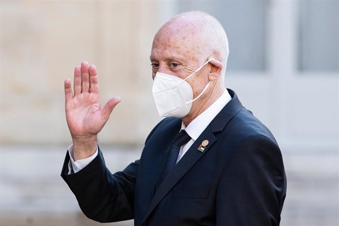 Archivo - El presidente de Túnez, Kais Saied.