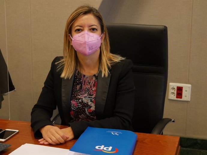 La diputada regional del PP, María Dolores Valcárcel