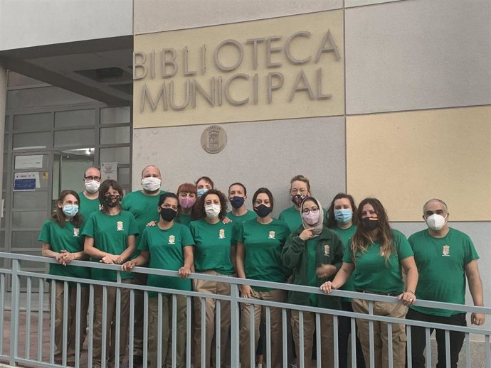 Alumnos del curso en Librilla