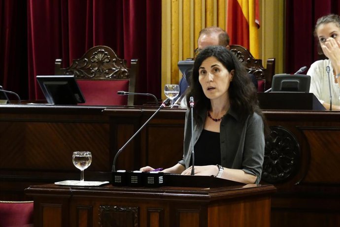 La diputada de Unidas Podemos Antonia Martín.