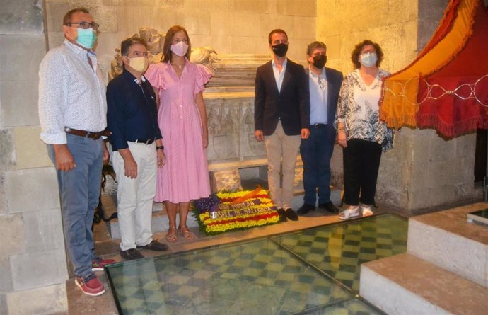 El PP celebra con una ofrenda floral a Jaume II la Diada de Mallorca