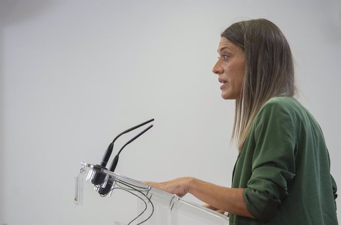 Archivo - Arxivo - La portaveu de Junts per Catalunya, Miriam Nogueras