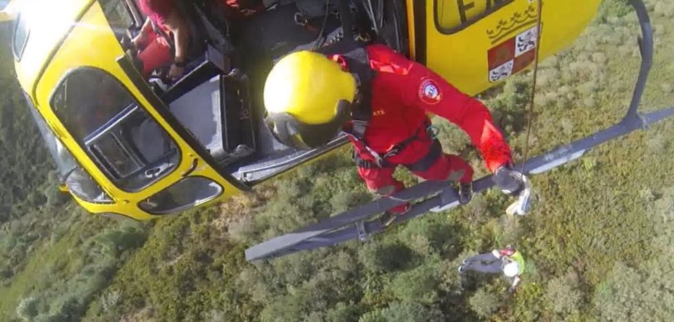Imagen de un rescate.