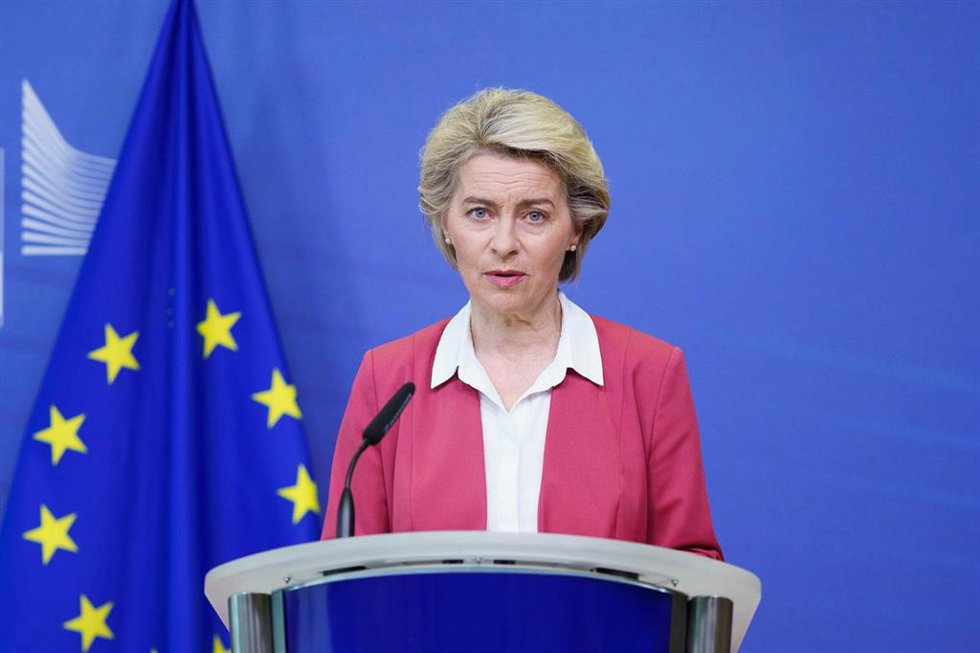 Archivo - La presidenta de la Comisión Europea, Ursula von der Leyen