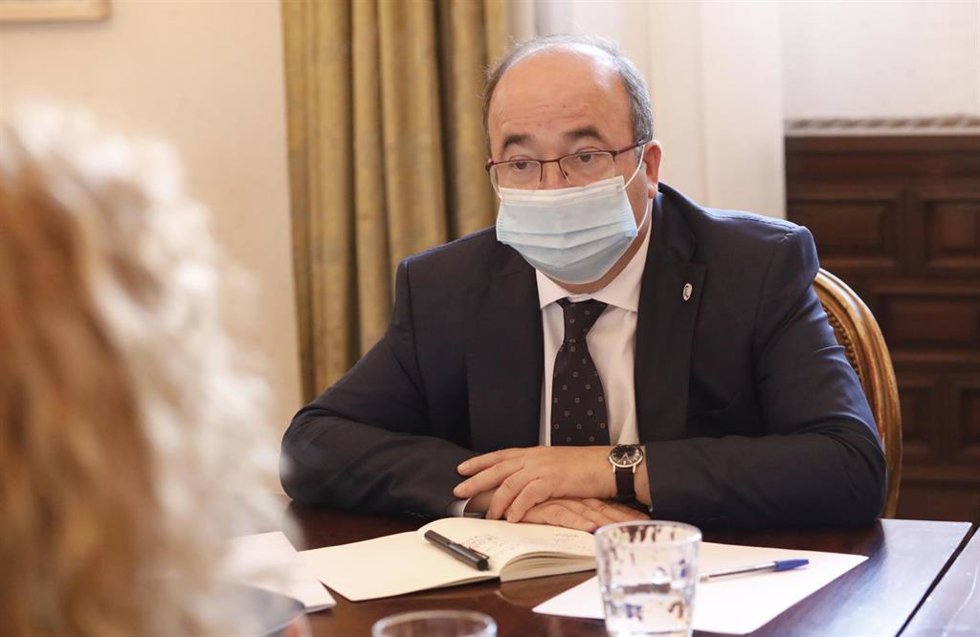 El ministro de Cultura y Deporte, Miquel Iceta.