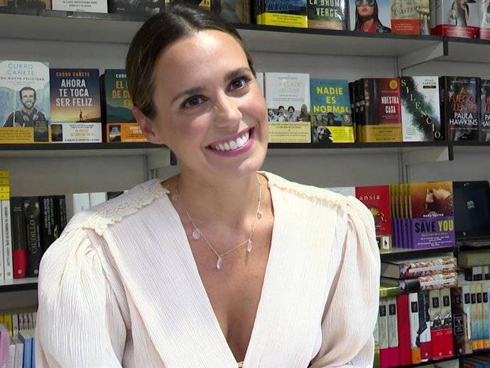 Claudia Osborne, en su debut en la Feria del Libro de Madride