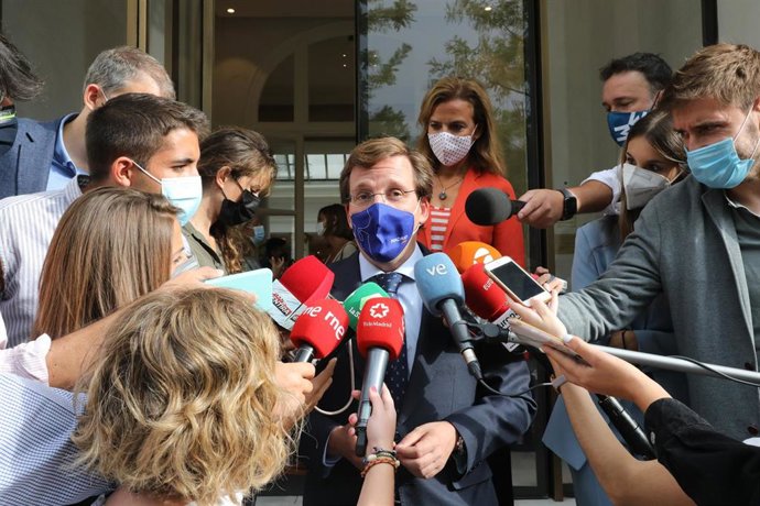 El alcalde de Madrid, José Luis Martínez-Almeida.