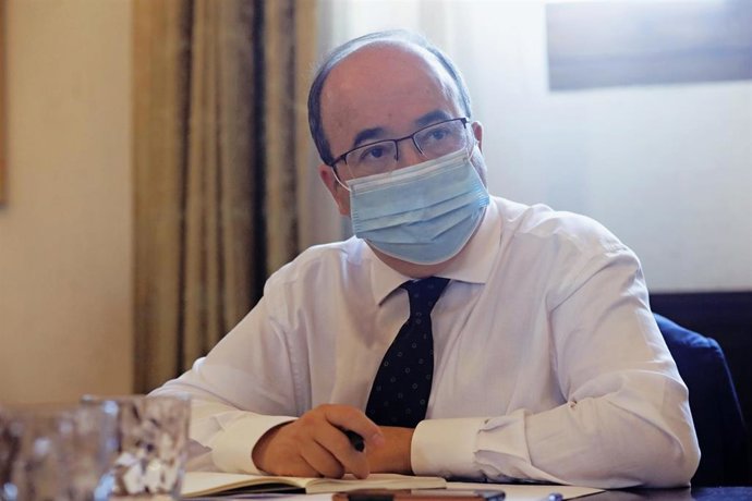 El ministro de Cultura y Deporte, Miquel Iceta.