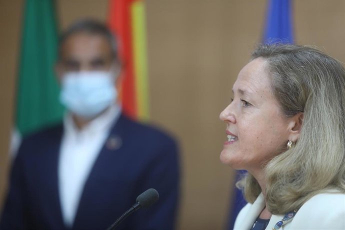 La vicepresidenta primera y ministra de Asuntos Económicos, Nadia Calviño