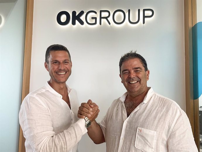 El Presidente de OK Group, Othman Ktiri y el Presidente de Smy Hotels