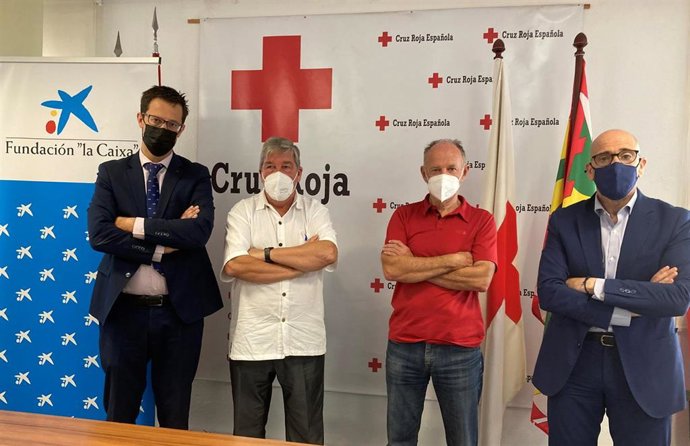 La Fundación 'la Caixa' destina 12.000 euros al plan de Cruz Roja Huesca para atender a colectivos vulnerables.